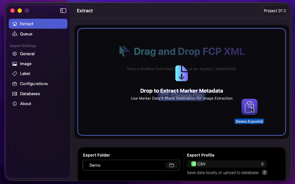 Extract Window